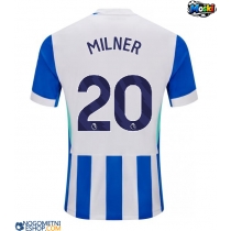Moški Nogometni dresi Brighton James Milner #20 Domači 2025-26 Kratek Rokav